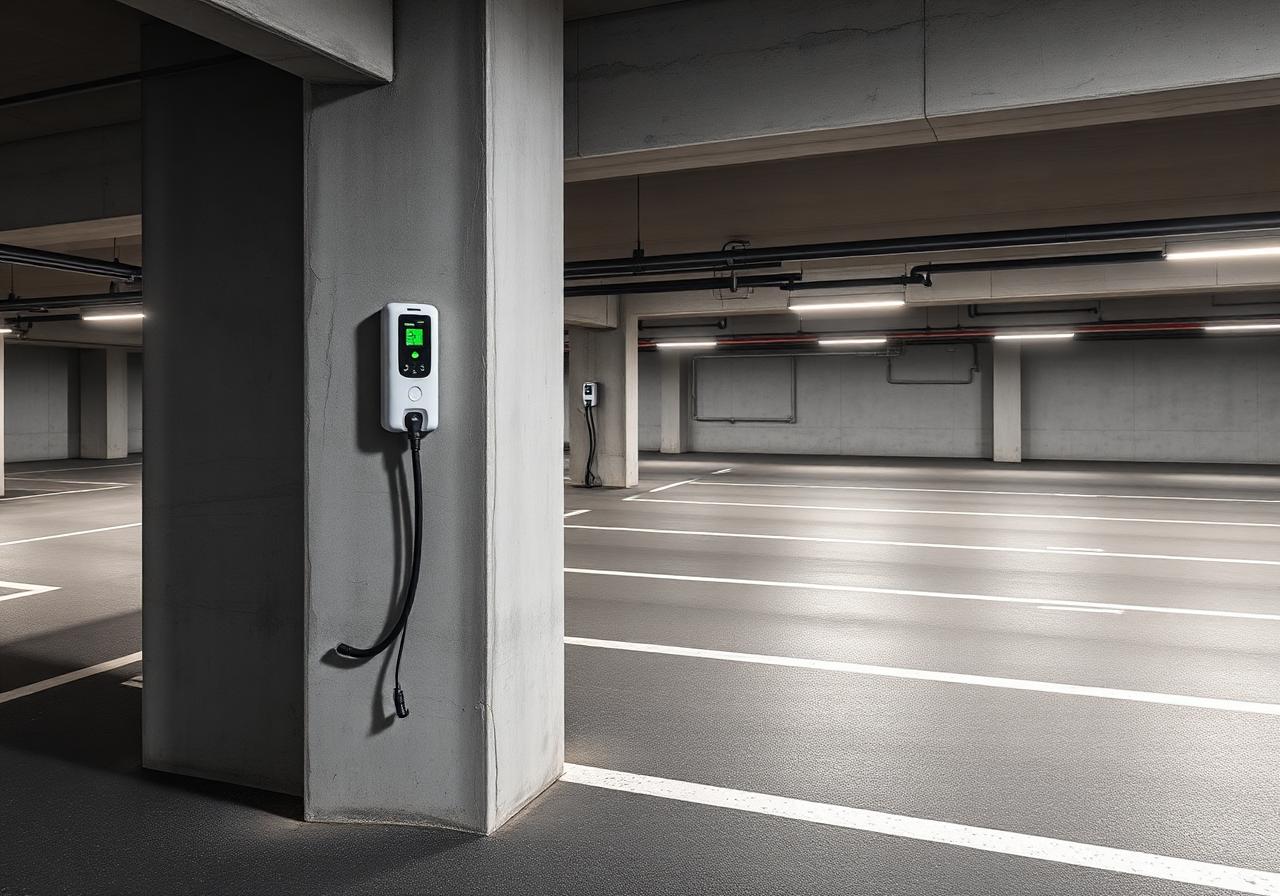 E-Ladestation Wilten, neue Tiefgarage